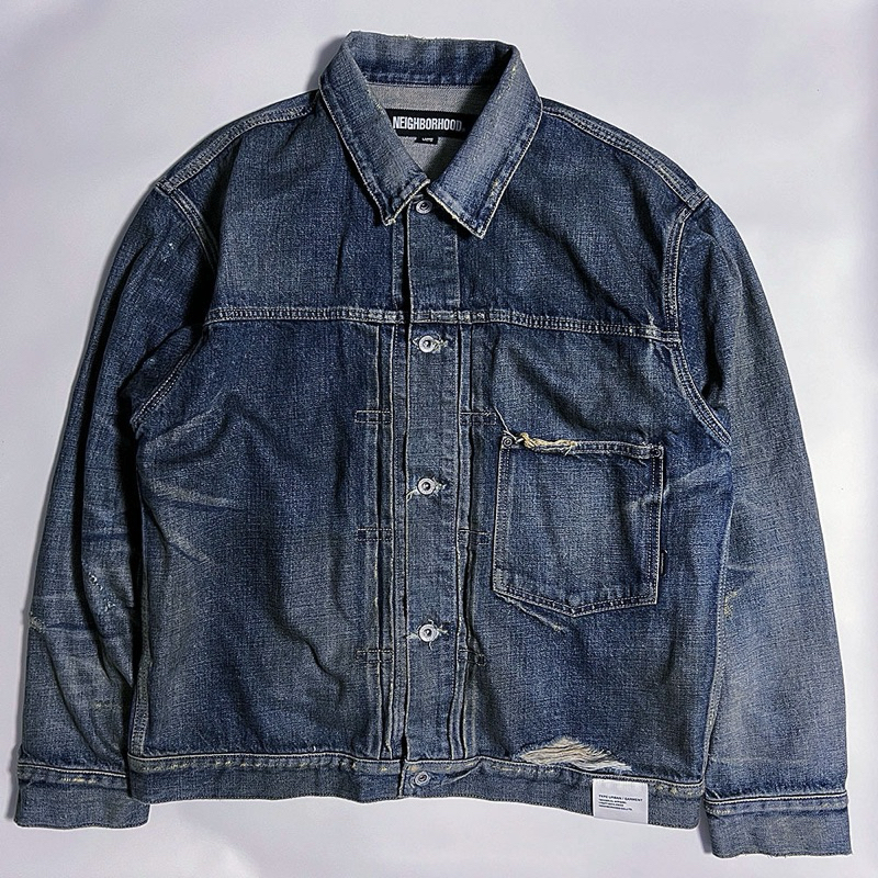 セール中24AW NEIGHBORHOOD DENIM TYPE1 真丸 JACKET