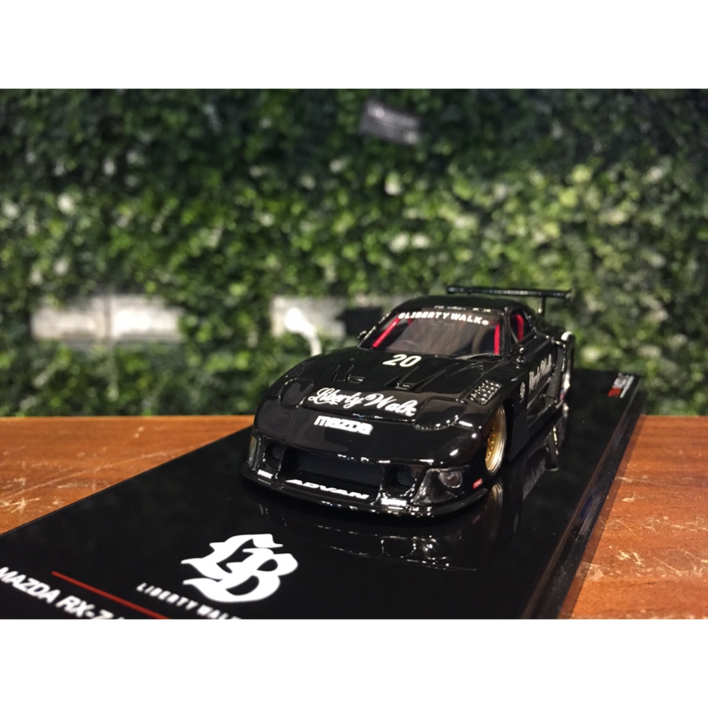 1/43 TSM LBWK Mazda RX7 (FD3S) Black TSMV0021【MGM】 | 蝦皮購物