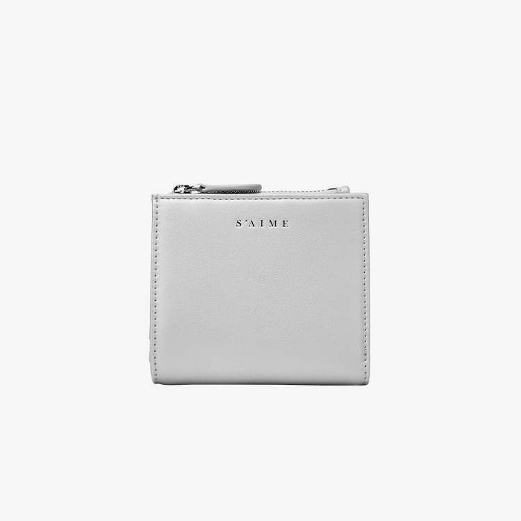 ■S'AIME■真皮撞色滾邊對折中夾 本革コントラスト財布/送料込 S'AIME 真皮撞色滾邊對折中夾｜ S'AIME東京企劃