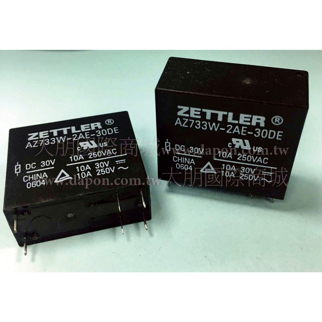 【大朋電子】【現貨/含稅】ZETTLER AZ733W-2A-24D 電器RELAY | 蝦皮購物