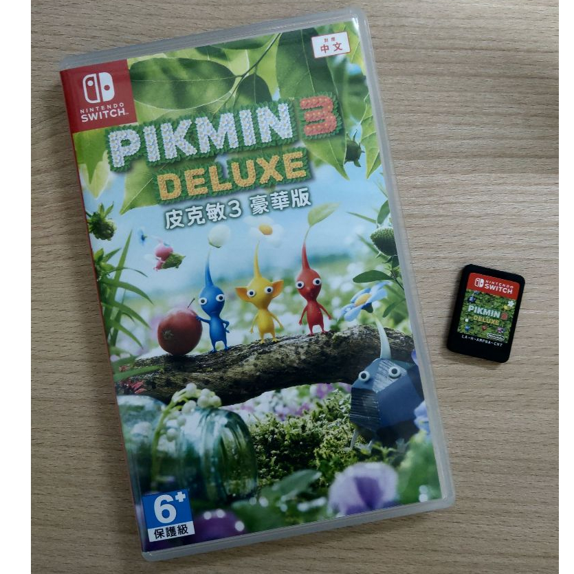 二手實體片 switch 皮克敏3 豪華版 支援中文 PIKMIN 3 DELUXE | 蝦皮購物