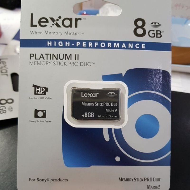 雷克斯Lexar Memory Stick Pro Duo卡MS8G 蝦皮購物