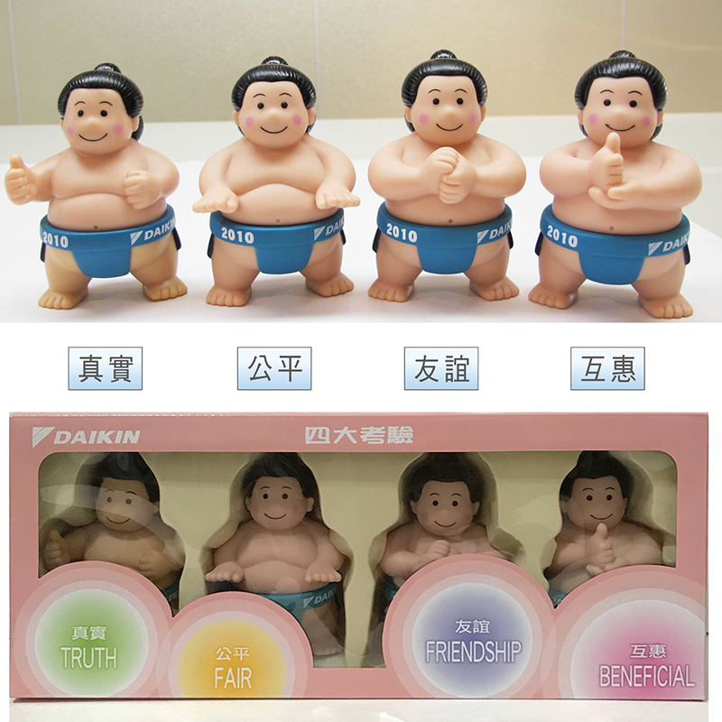 DAIKIN】 2010年版大金寶寶公仔(四入裝) | 蝦皮購物