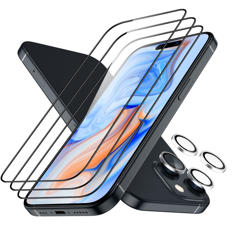 ESR 億色 巧匯軍規 iPhone 15 6.1 吋 (2023) MagSafe 鏡頭支架款手機保護殼 - HaloLock, 透明