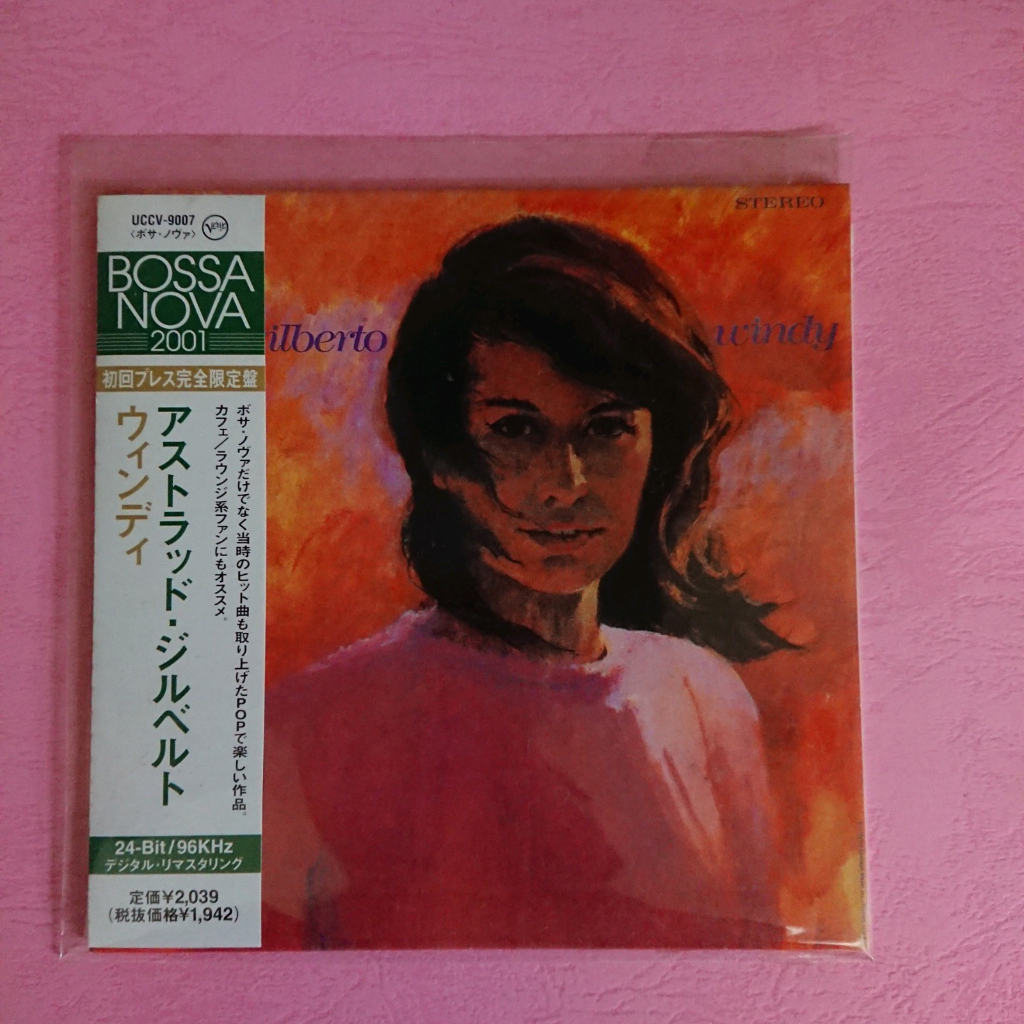 Astrud Gilberto Windy 日本版 Mini LP CD 巴西 爵士人聲 S4 UCCV-9007 | 蝦皮購物