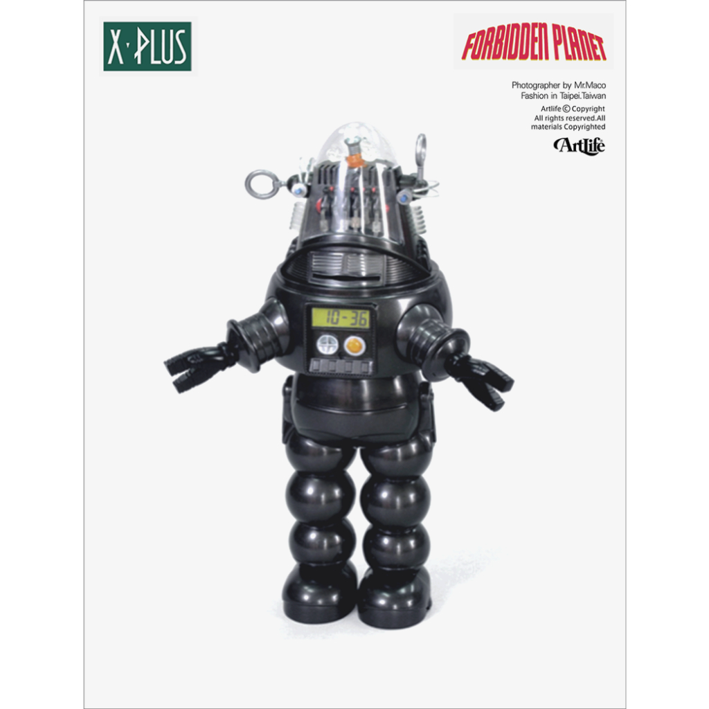 ArtLife @ X-PLUS 禁断の惑星 ロビーザロボット ROBBY ROBOT 貯金箱 禁忌星球 羅比機器人