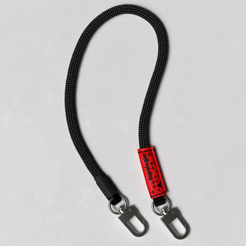 TOPOLOGIE - 8.0mm Wrist Strap 多功能相機繩索腕帶(淺黑格紋BKL) 化學