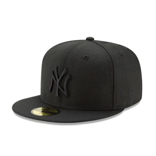 【NEW ERA】MLB NY 紐約 洋基 低調黑  59FIFTY 街頭 潮流 全封帽【ANGEL NEW ERA】