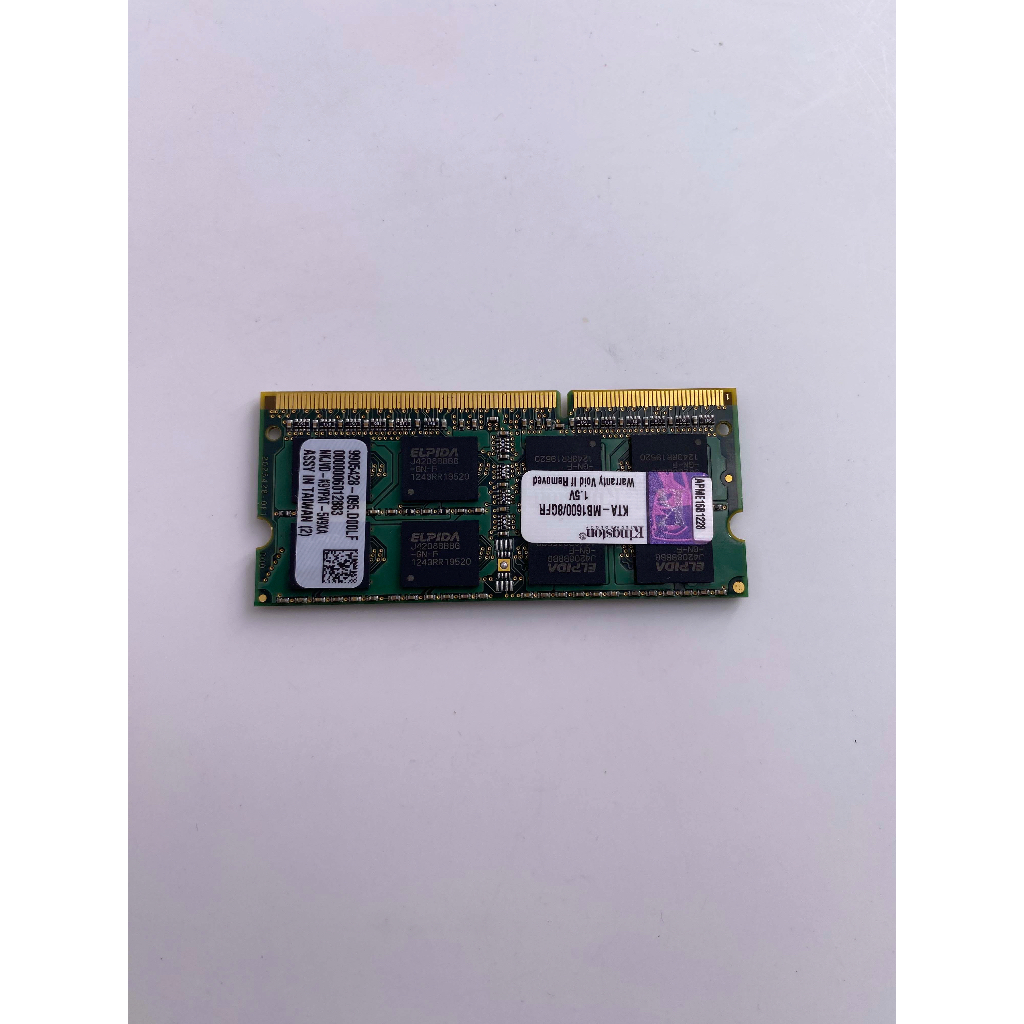 Product image 二手✦Kingston金士頓8GB PC3L-12800 CL11 204-PIN  低電壓 1.35Ｖ筆電記憶體 2