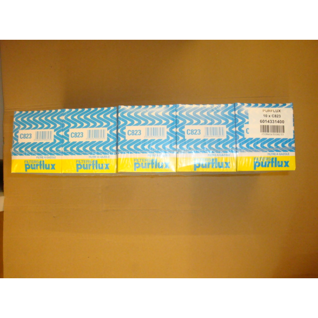 Filtre à Gasoil Purflux C823 - Haute Filtration - Protection Injection Moteur