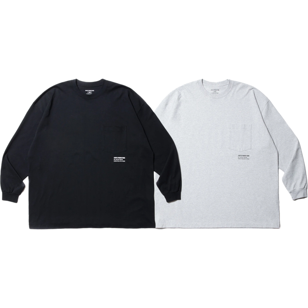 cootie OPEN END YARN ERROR FIT L/S TEE黒 COOTIE PRODUCTIONS/Open End Yarn Error Fit L/S Tee（Black