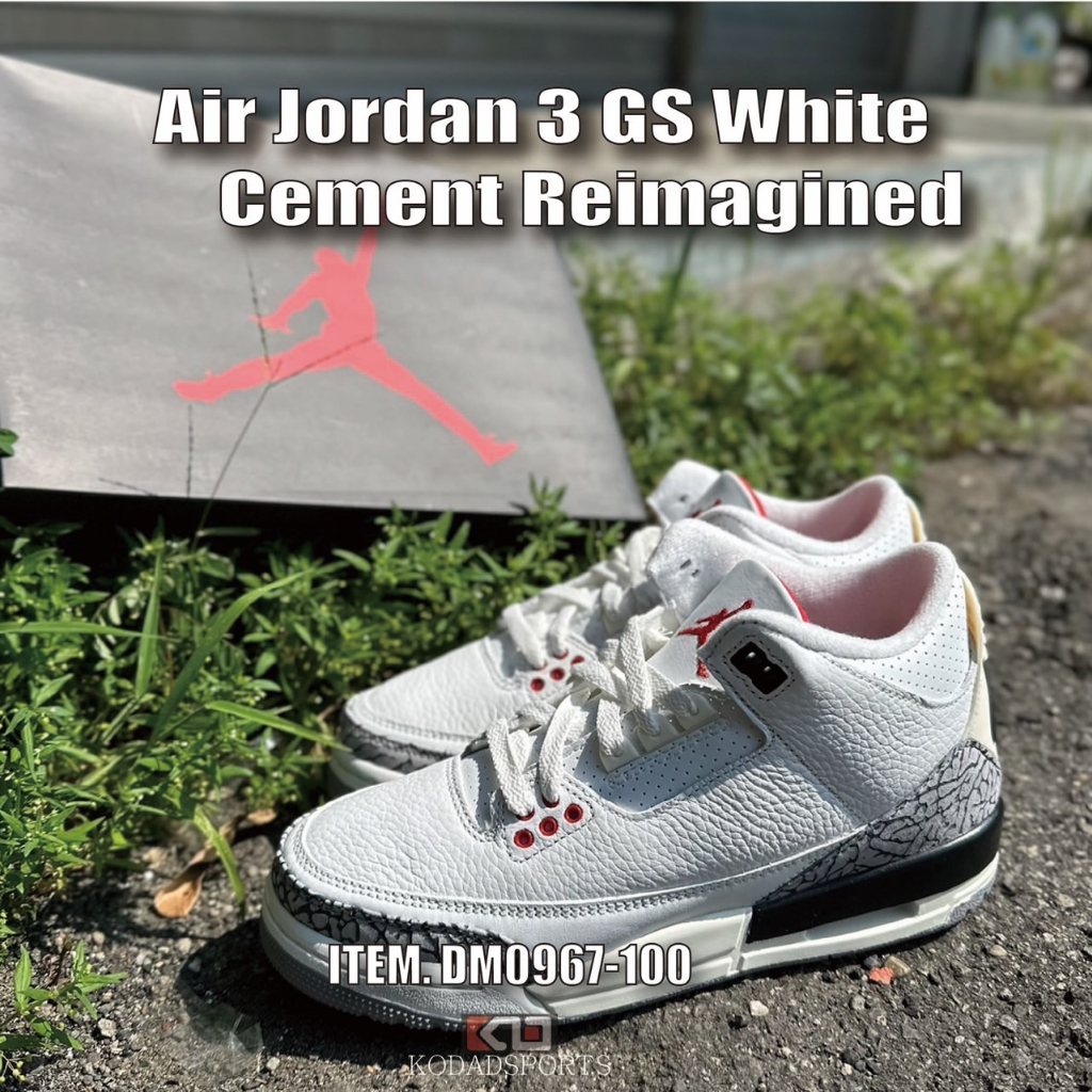 Nike Air Jordan 3 Retro White Cement Reimagined cm DN