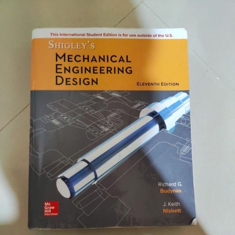 Shigley's Mechanical Engineering Design, 11th Edition 蝦皮購物