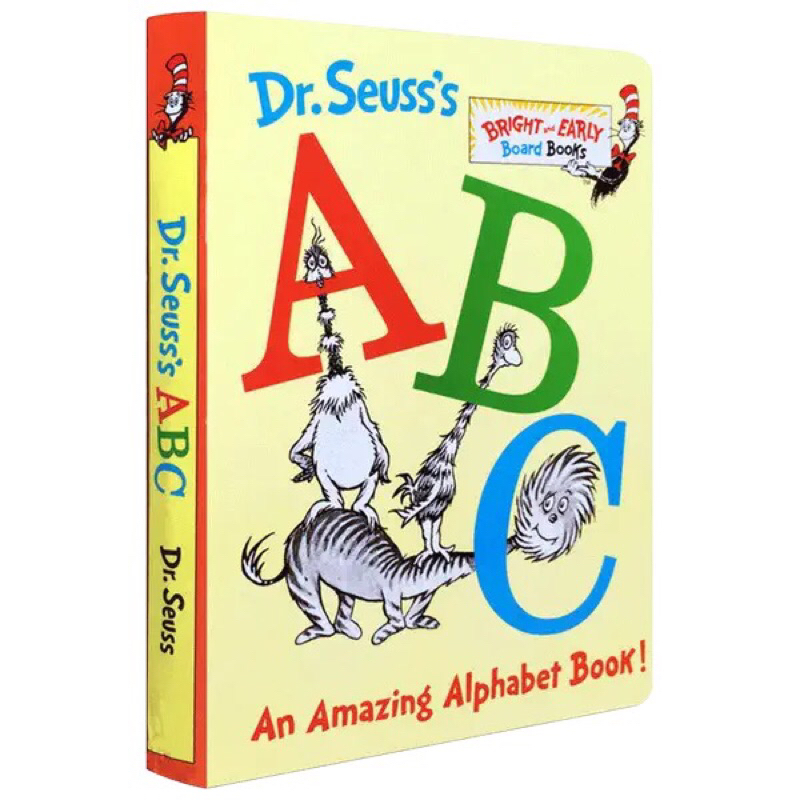 原版Dr. Seuss’s ABC 兒童英文學習紙板書ABC An Amazing Alphabet Book | 蝦皮購物