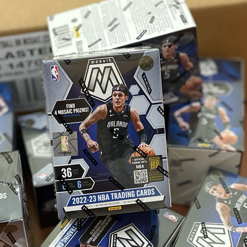 全新現貨 2022-23 Panini NBA Mosaic Blaster Box 未拆封完封盒 | 蝦皮購物
