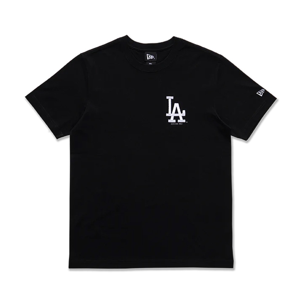NEW ERA 短袖上衣 ESSENTIAL 洛杉磯道奇 灰 藍紫 黑 多色 MLB 休閒 運動上衣 情侶衣 | 蝦皮購物