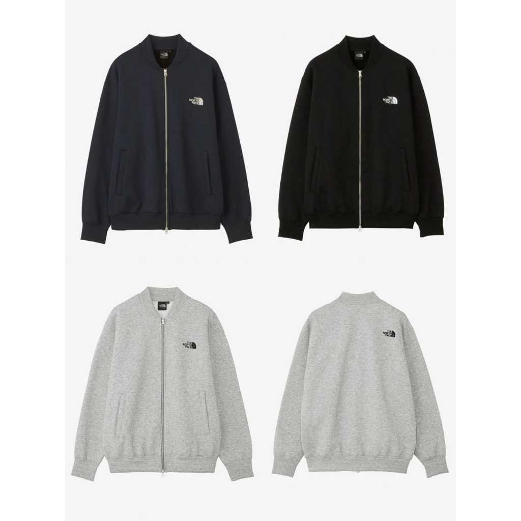 預購實體工作室日本THE NORTH FACE Bomber Sweat 重磅飛行外套