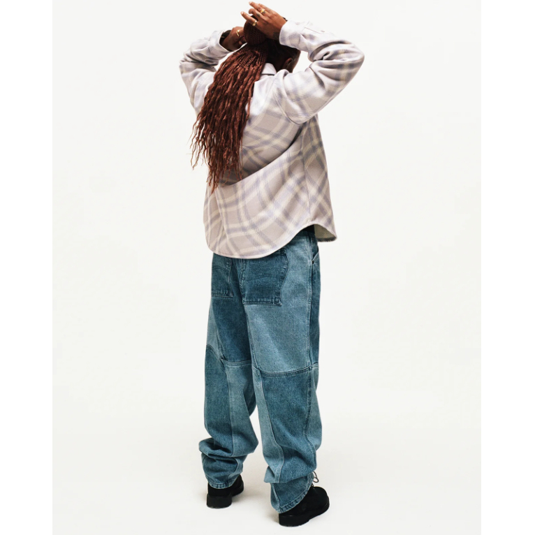 Spun Shop] DIME BLOCKED RELAXED DENIM PANTS Blue 牛仔褲| 蝦皮購物