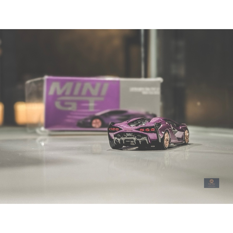 竹北卡谷)☆香港限定☆MINI GT 1/64 #588 Lamborghini Sián FKP 37