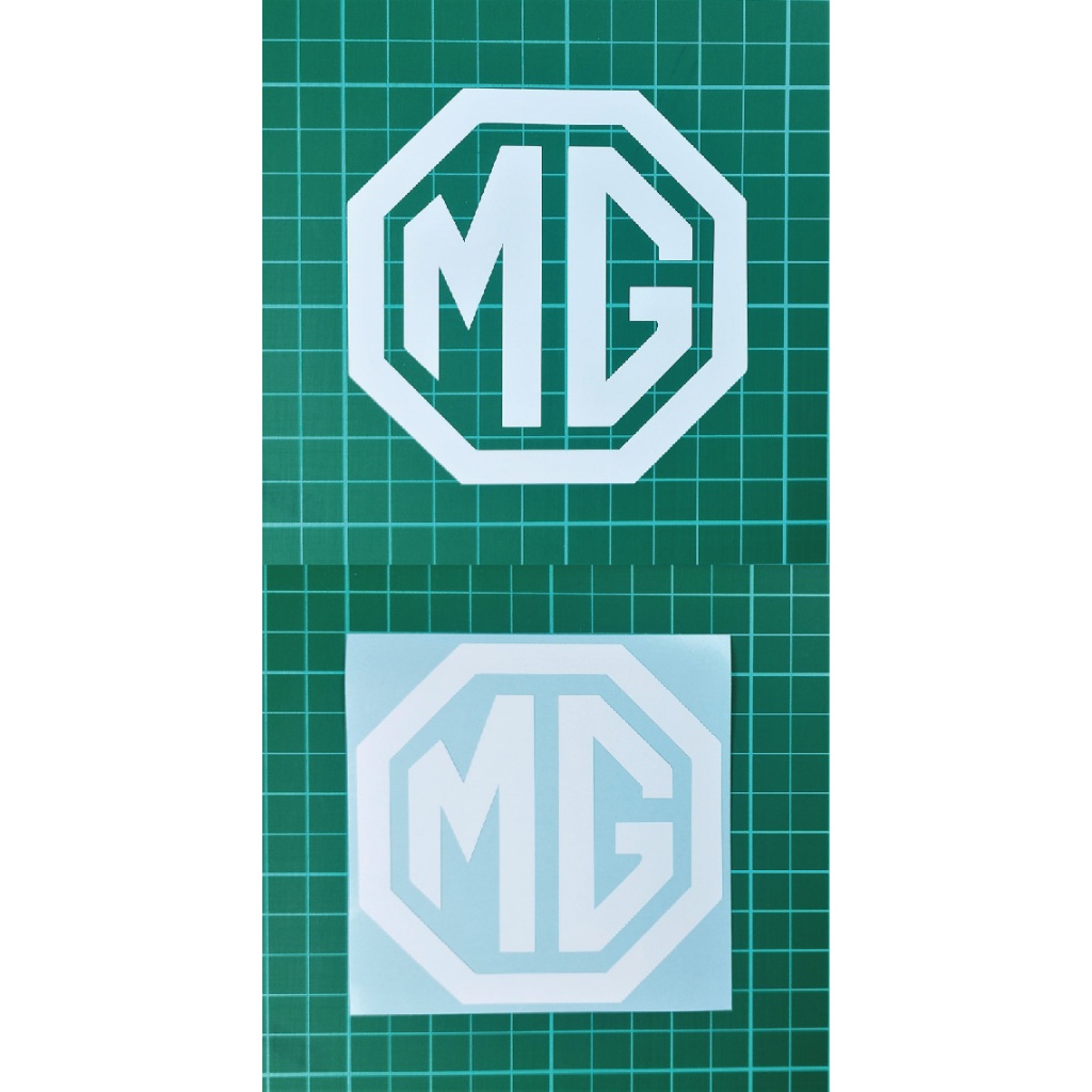 [PWTW] MG 英國 中華名爵 名爵 割字 汽車貼紙 防水貼紙 貼紙 反光貼紙 | 蝦皮購物
