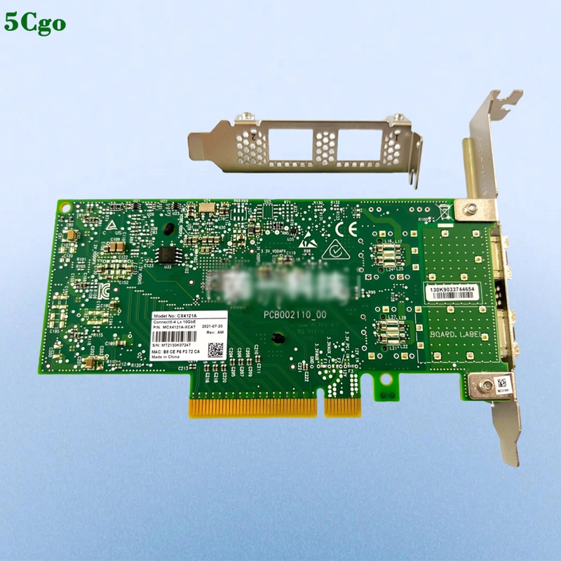 5Cgo.【含稅】原裝Mellanox/邁絡思MCX4121A-ACAT/XCAT CX-4 10/25G雙口光纖網卡 | 蝦皮購物