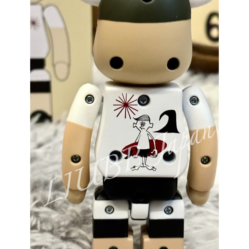 日本官方正品 Bearbrick Hanai Yusuke 花井祐介 超合金 200% 日本藝術家