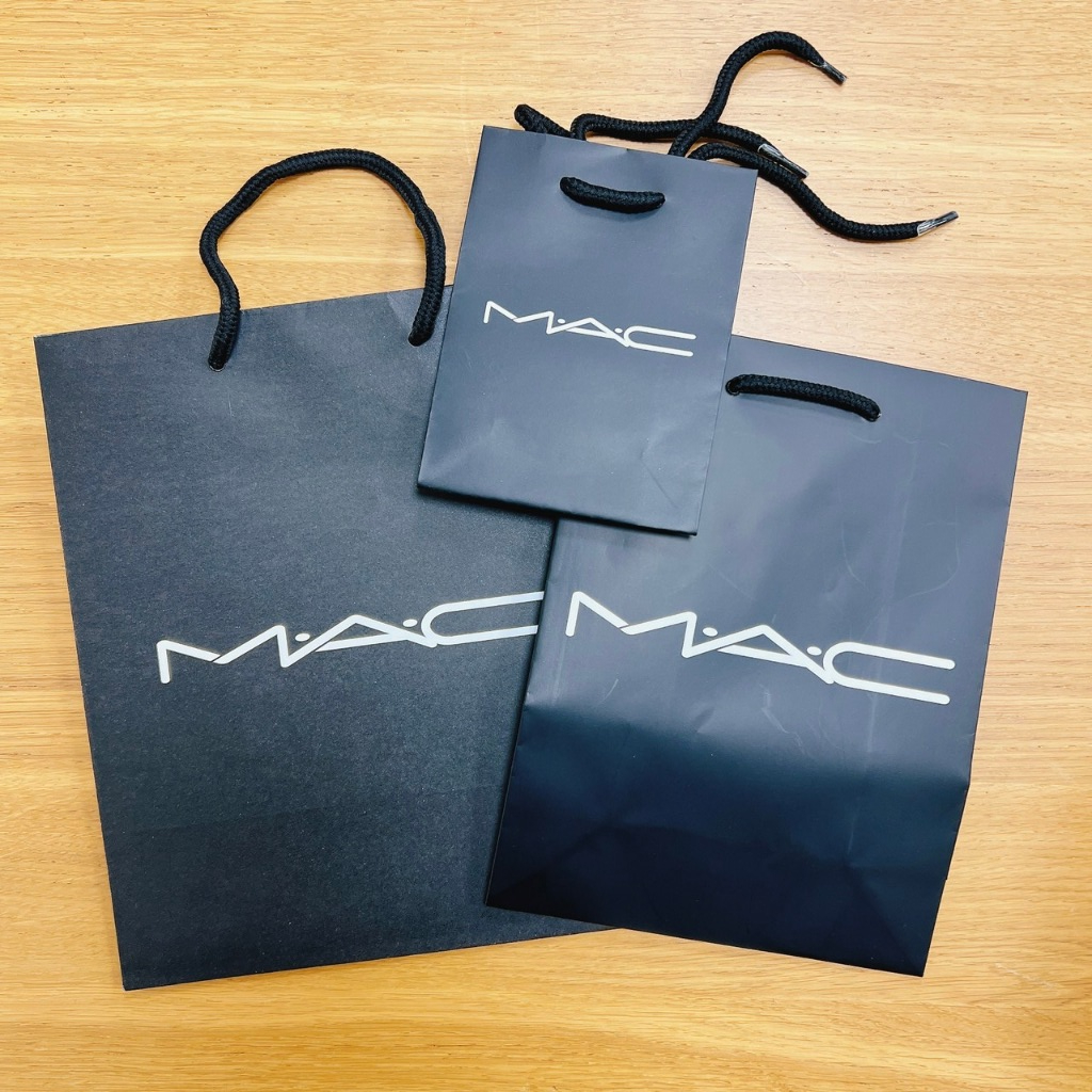 M.A.C 品牌紙袋小提袋小紙袋紙袋mac M.A.C 紙袋coco彩購| 蝦皮購物