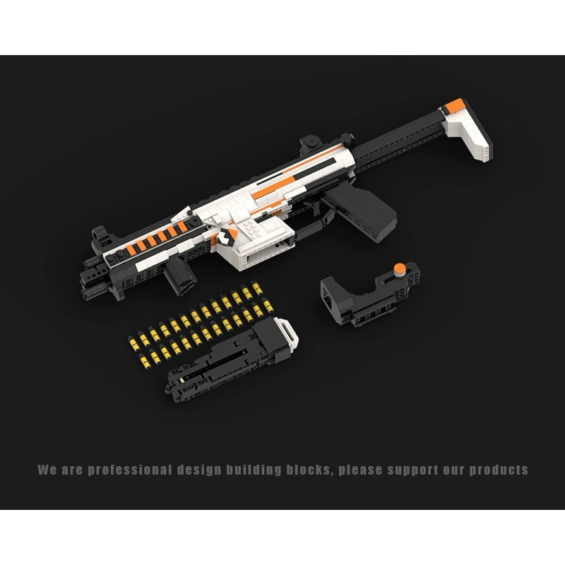 🔥Apex周邊🔥可發射🔥R99模型R99衝鋒槍R99積木槍Apex槍Apex英雄模型