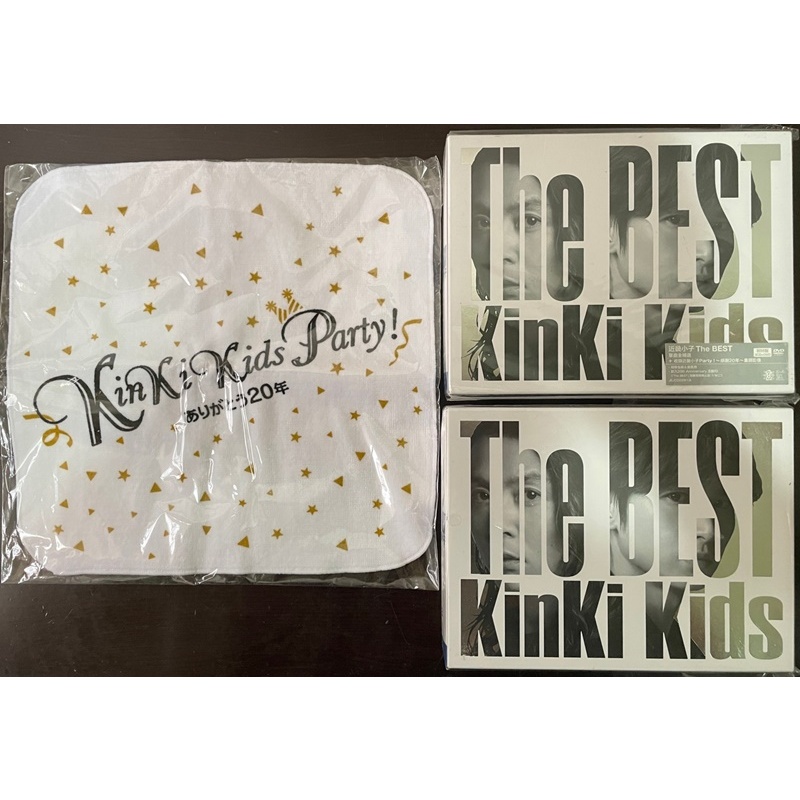 Kinki Kids 近畿小子 The Best 39 單曲全精選 初回版3CD+DVD 台壓絕版 附贈日版特典手巾