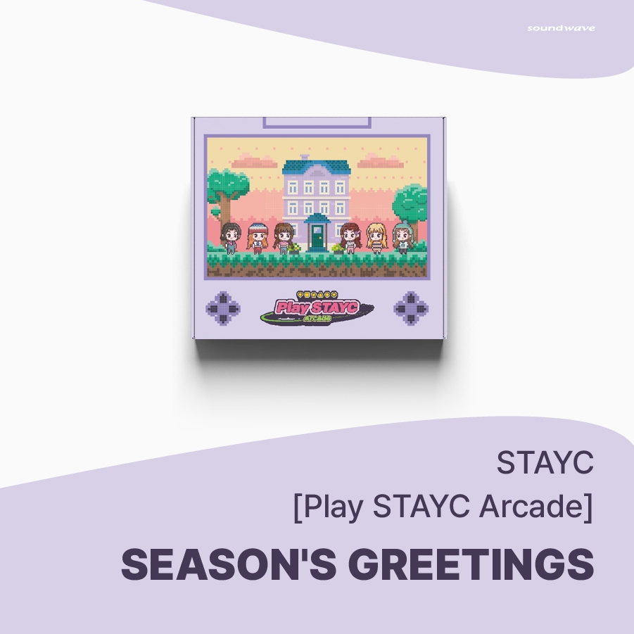 2024 STAYC SEASON'S GREETINGS [Play STAYC Arcade]年曆 特典小卡 代購 蝦皮購物