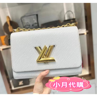 Louis Vuitton Twist MM Epi White M55513