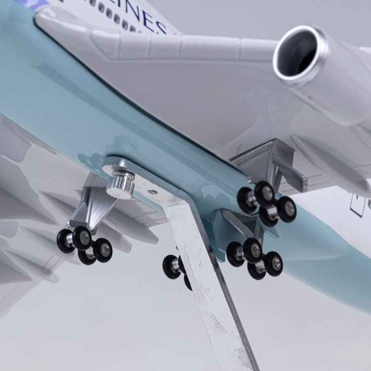 超大號✈✈ 中華航空B747-400 1:150 飛機模型LED聲控燈光波音747模型