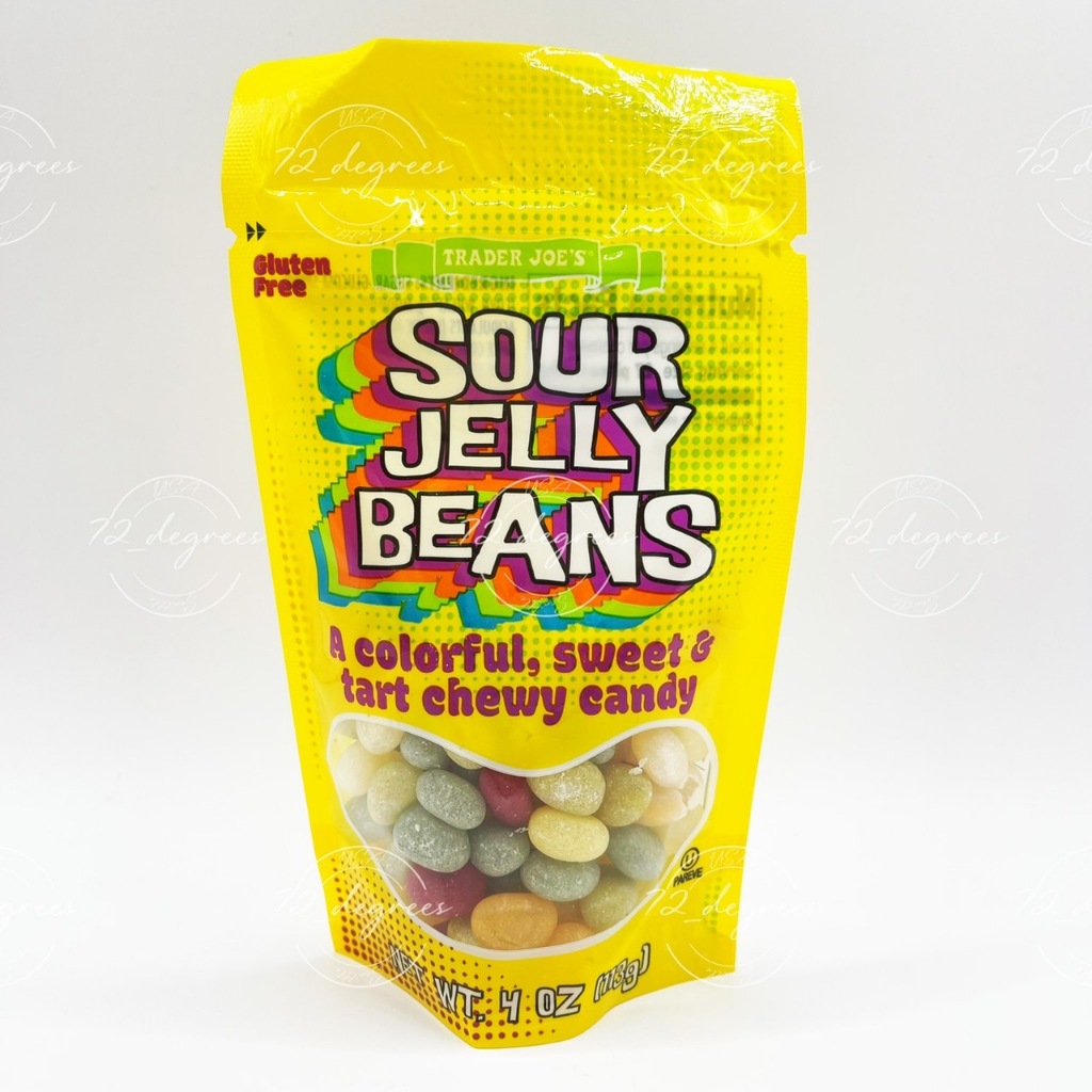 ️72_degrees 現貨! 美國 Trader Joe's Sour Jelly Beans 酸酸果凍豆 雷根糖 蝦皮購物