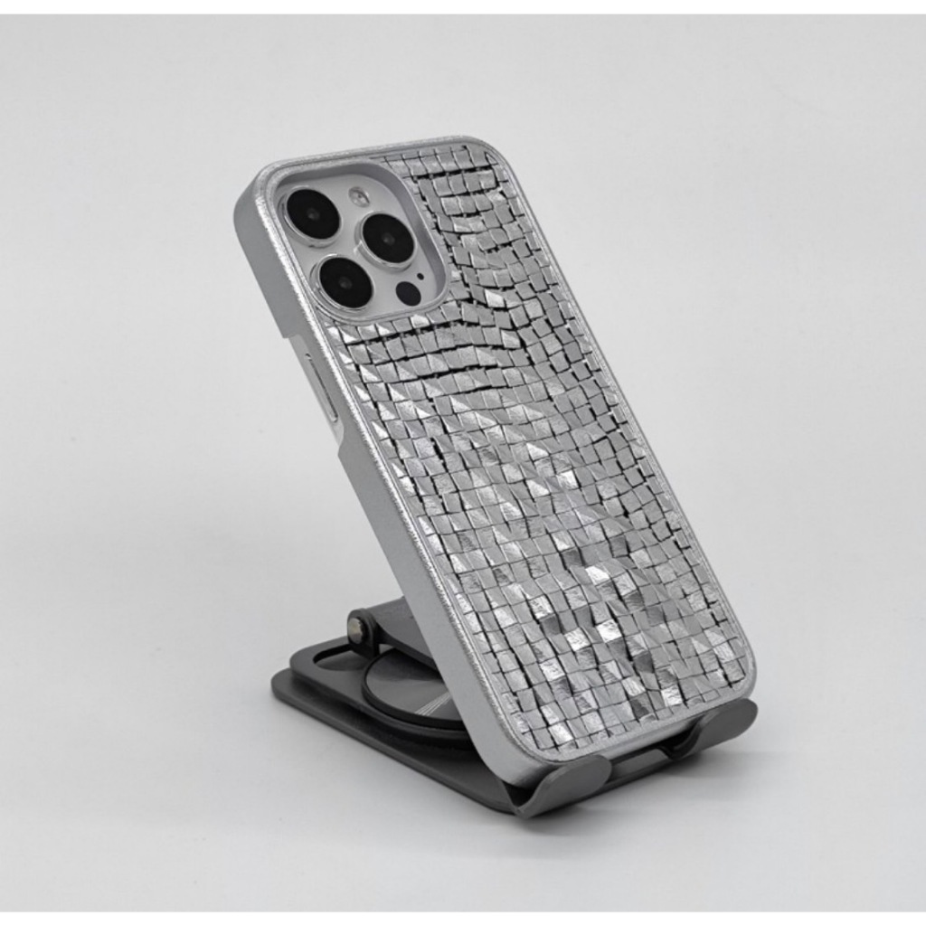 人気 3Dプリント一体成型鎖子甲14 Pro Maxスマホケース
