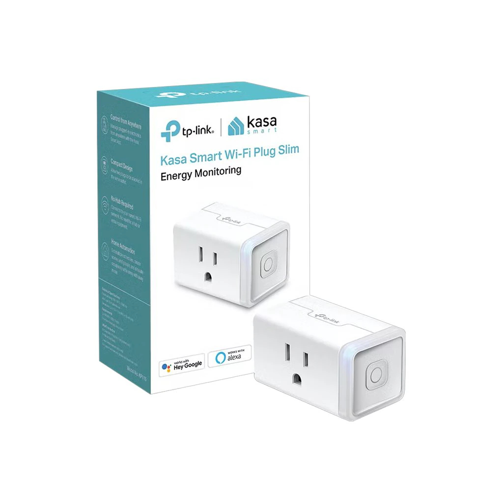 TPLINK KASA 智慧型 WIFI 插頭超薄 TPLink 的 Kasa HS103 智慧插頭 遠端控制 蝦皮購物