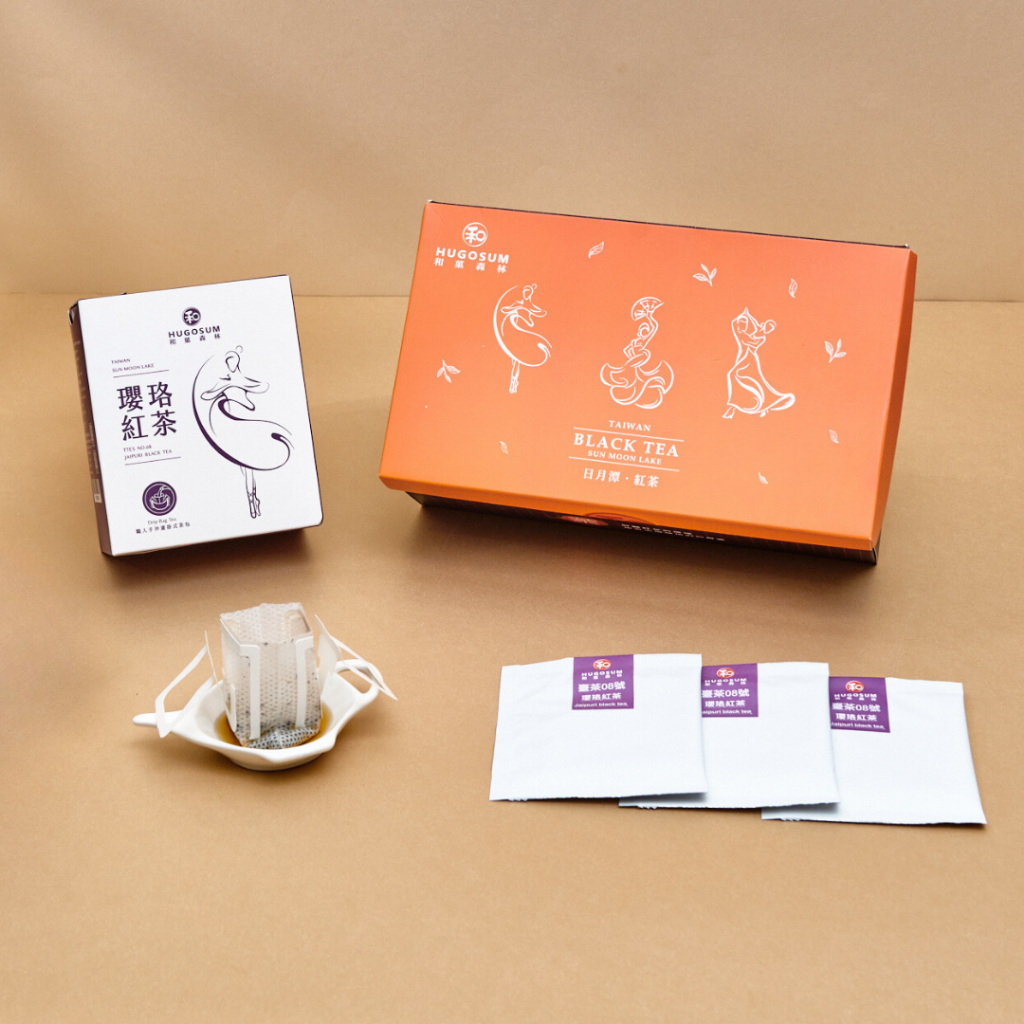 【HUGOSUM】日月潭紅茶 濾掛茶具禮盒-瓔珞9入/盒 | 蝦皮購物