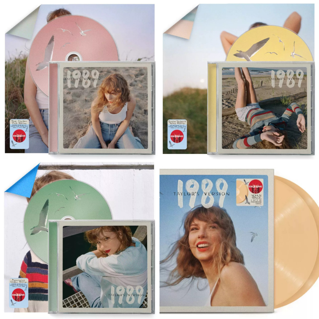 Taylor Swift 泰勒絲 - 1989 (Taylor's Version) 限定豪華 CD + 加值曲柑橘彩膠 | 蝦皮購物