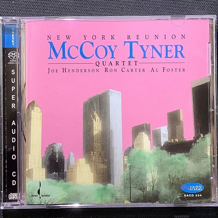 McCoy Tyner麥考伊泰那/New York Reunion紐約大團圓 美國版Chesky唱片SACD | 蝦皮購物