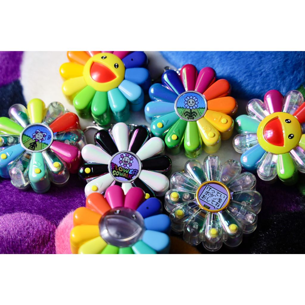 台灣現貨】二代彩色螢幕Takashi Murakami FLOWER GO WALK COLOR 村上隆