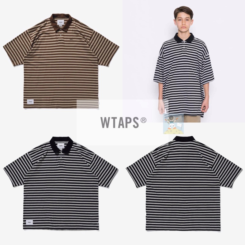 WTAPS 20SS VASQUE POLO SS 02 / SHIRT. COTTON 短袖T恤POLO衫| 蝦皮購物