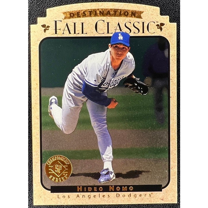 MLB 球員卡Nomo 野茂英雄1995 SP Championship Die-Cut 1: 75 新人特卡