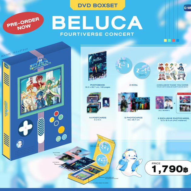 その他 GMMTV BELUCA DVD BOX OFFGUN TAYNEW 現貨] GMM官方BELUCA FOURTIVERSE DVDBOXSET(OffGun,TayNew) | 蝦皮購物