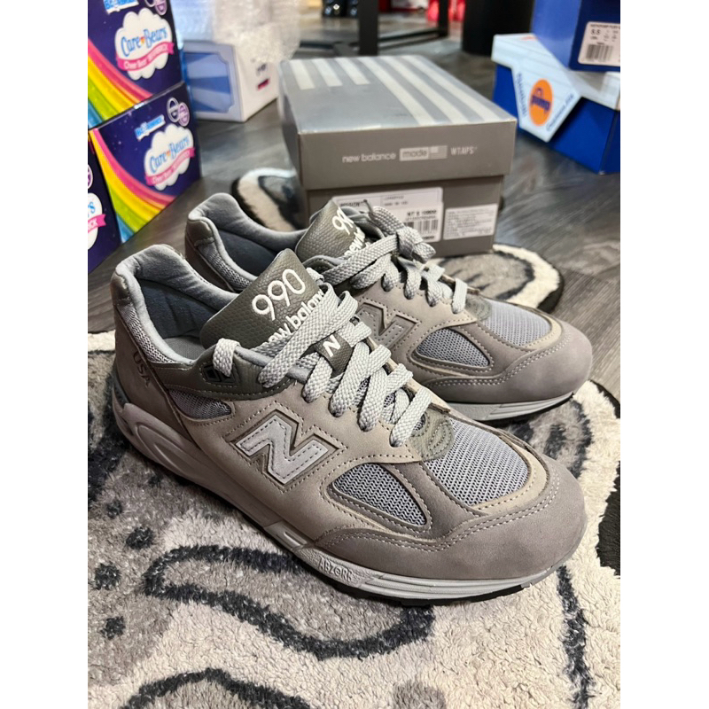 BLS • 近全新us8(26cm) NEW BALANCE x WTAPS 990V2 NB 美製 M990WT2