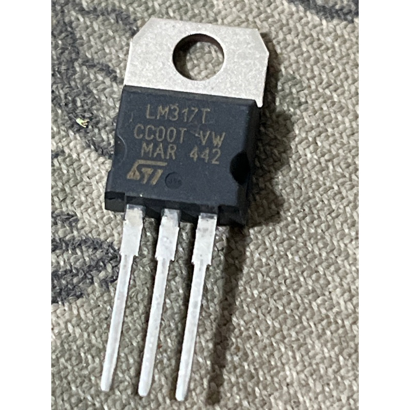 Lot De 6 Régulateurs De Tension LM317T - Réglable 1,2V à 37V, 1,5A, Boîtier TO220