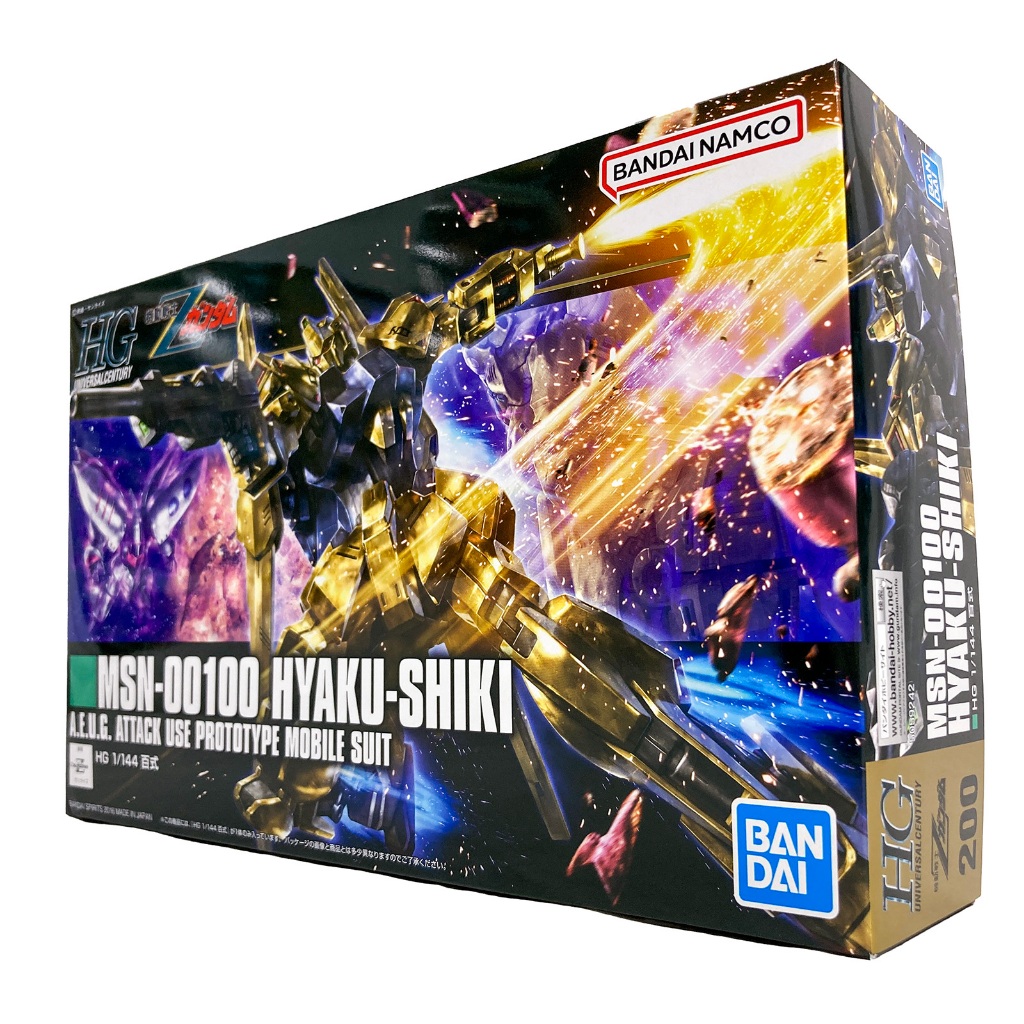 BANDAI 萬代現貨HG HGUC 1/144 #200 MSN-00100 Hyaku-Shiki 百式