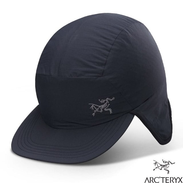 ARCTERYX 始祖鳥】送》化纖防風雨保暖帽Proton 鴨舌護耳帽可翻折遮耳帽 