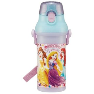 (日本製) Skater Disney 直飲式水樽 水壺 連背帶 480ml - Minions 迷你兵團