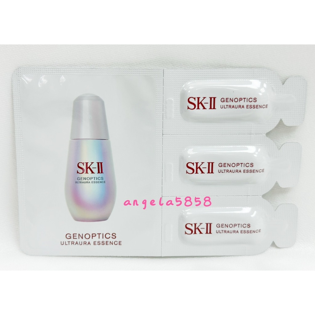 開電子發票~全新SKII SK-II SK2 光蘊臻采煥亮精華0.7ML*3～新品~百貨公司專櫃品～效期到2026/03