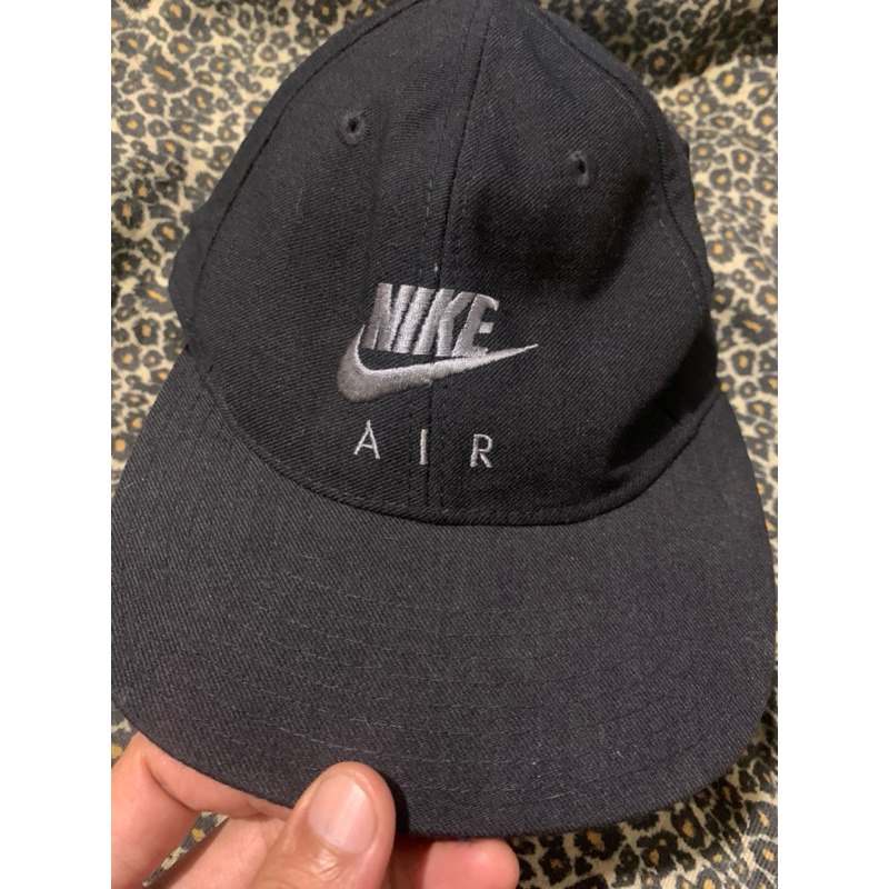 絕版90's 二手古著早期Nike air 全封老帽棒球帽m 57cm vintage cap