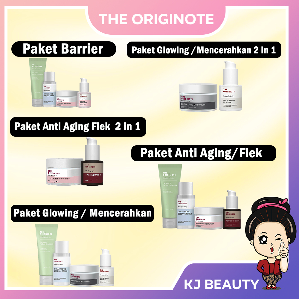The originote set series Anti Aging Barrier Glowing Flek | 蝦皮購物